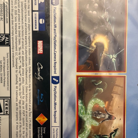 Marvel Iron Man VR Game for PlayStation - Red and Gold - Picture 3 of 3